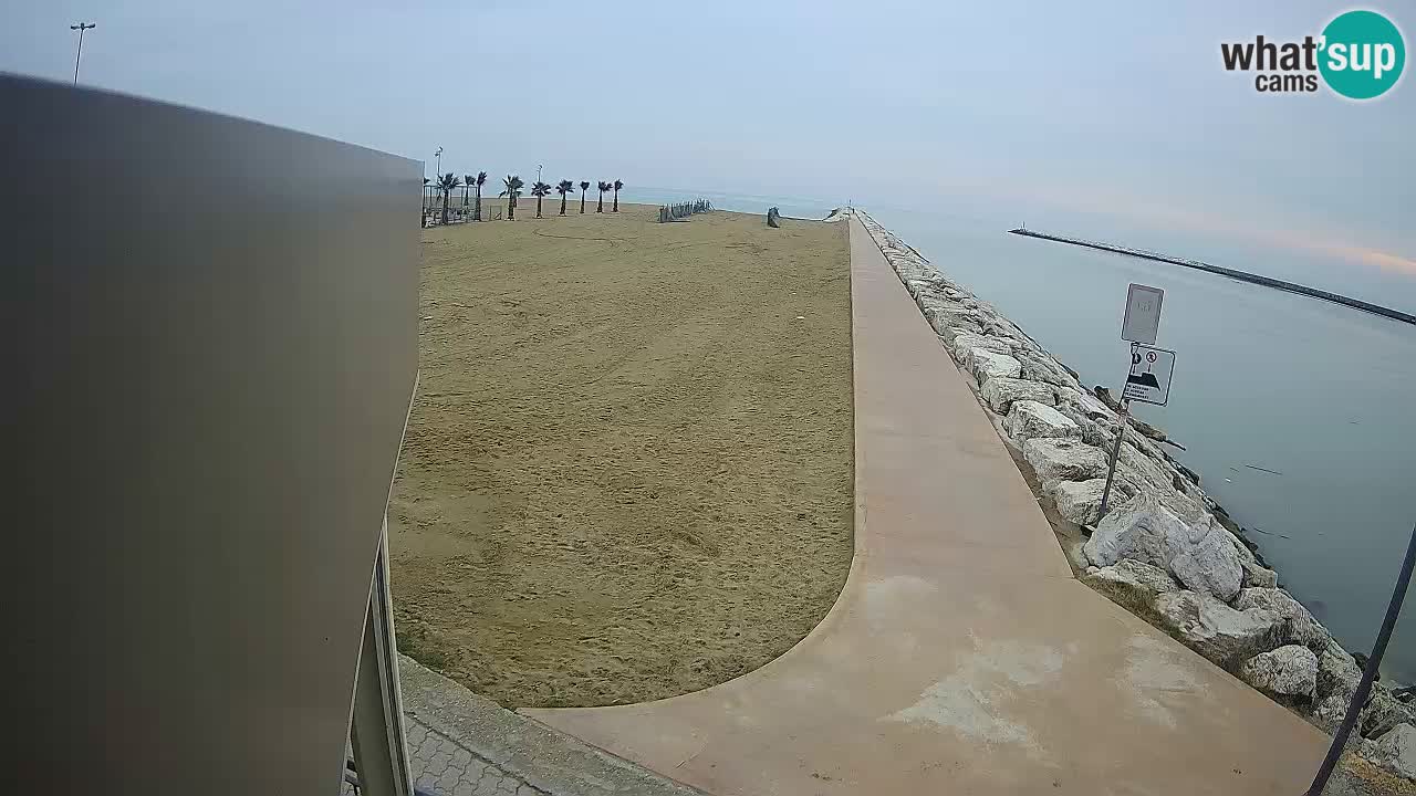 Caorle Pic Nic Ponente strand webcam – kanal Livenza