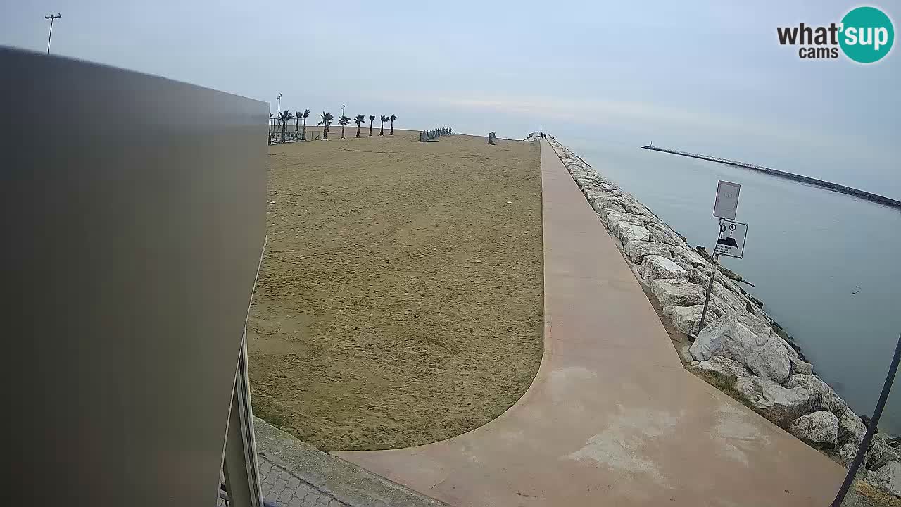 Caorle Pic Nic Ponente strand webcam – kanal Livenza