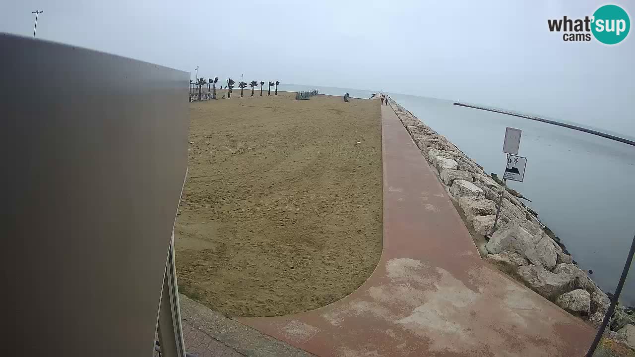 Caorle Pic Nic web cam – spiaggia Ponente – presso la foce del fiume Livenza