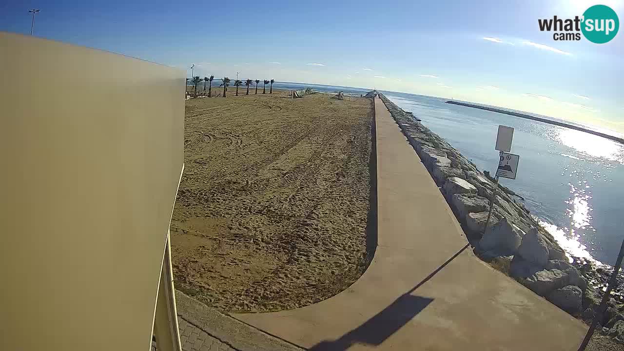 Caorle Pic Nic web cam – spiaggia Ponente – presso la foce del fiume Livenza