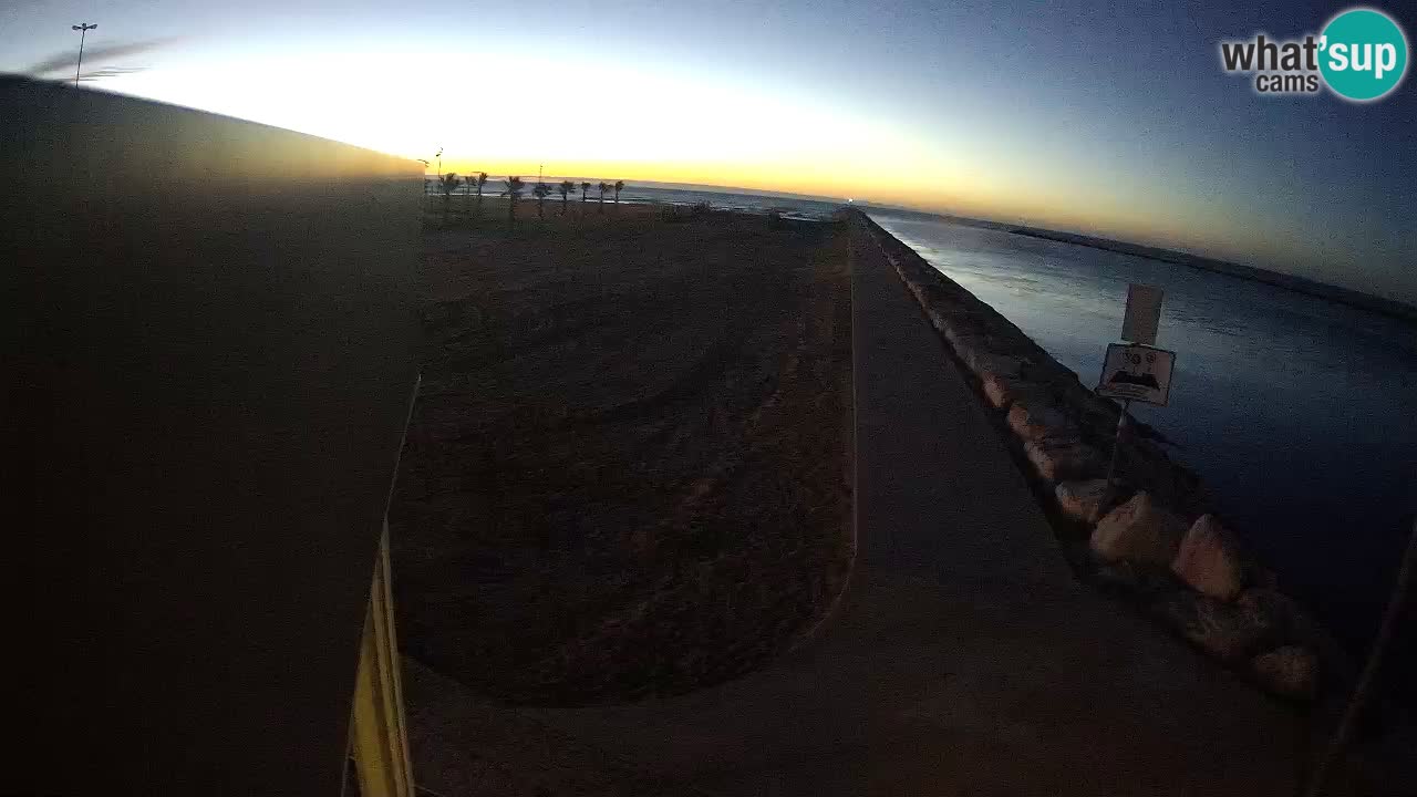 Pic Nic Caorle Web kamera – Plaža Ponente – ob kanalu Livenza