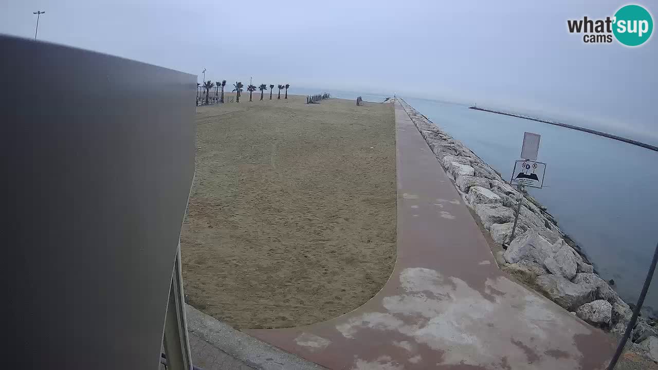 Caorle Pic Nic web cam – spiaggia Ponente – presso la foce del fiume Livenza