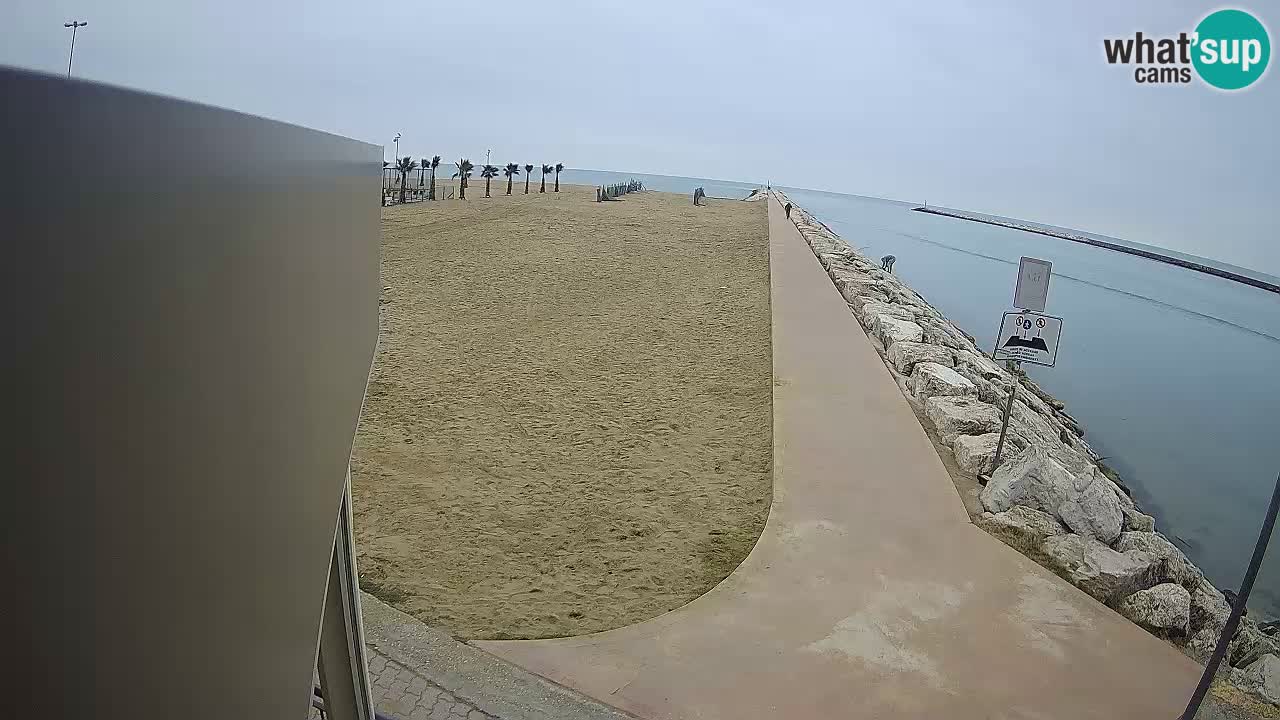 Pic Nic Caorle Web kamera – Plaža Ponente – ob kanalu Livenza