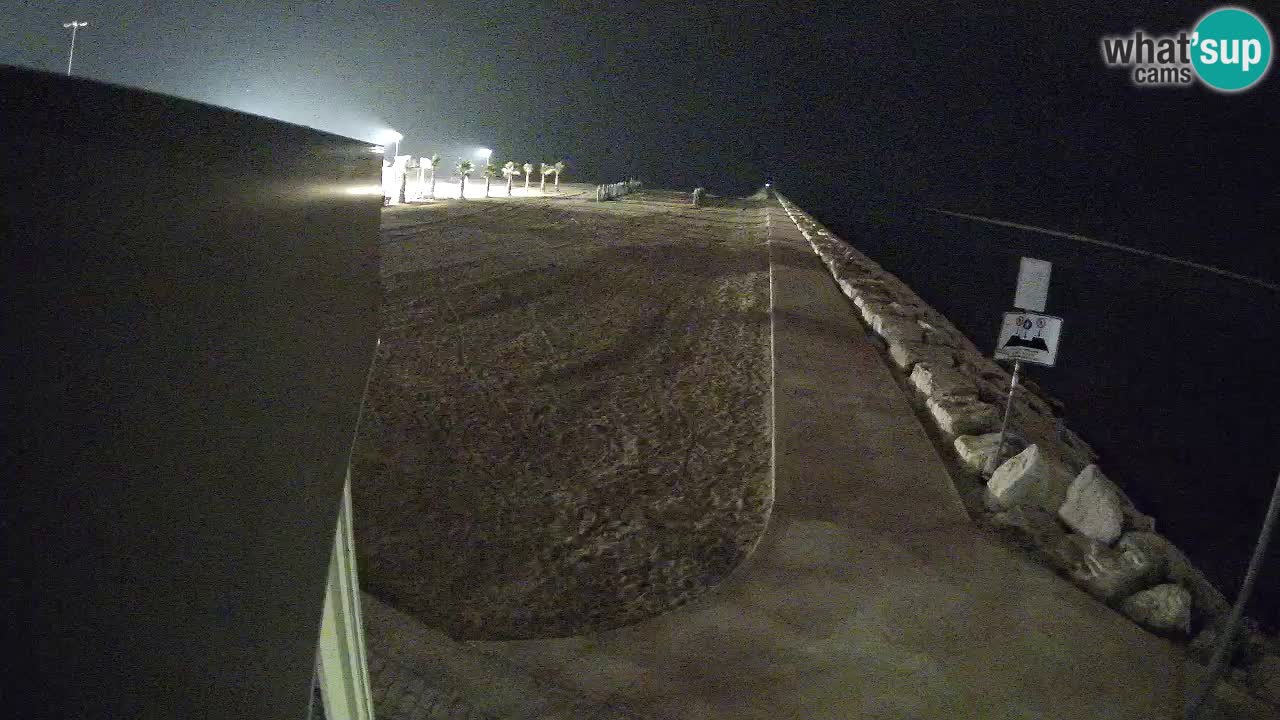 Caorle Pic Nic Ponente strand webcam – kanal Livenza