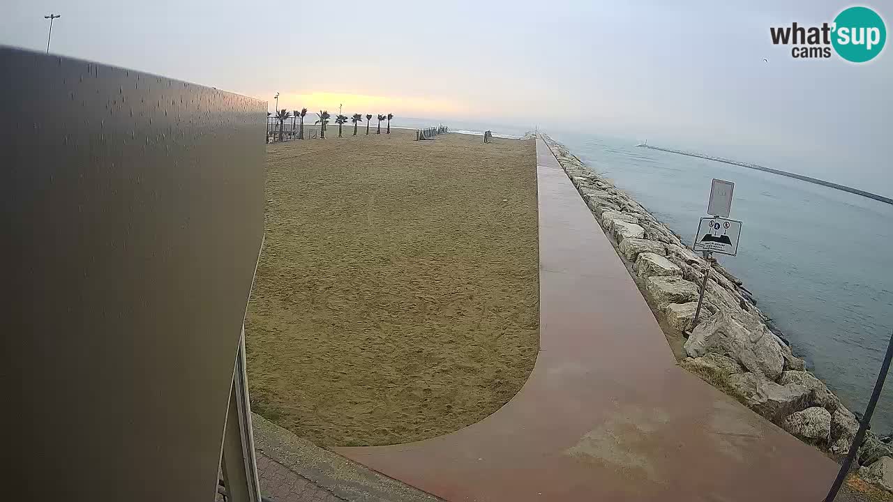 Caorle Pic Nic web cam – spiaggia Ponente – presso la foce del fiume Livenza