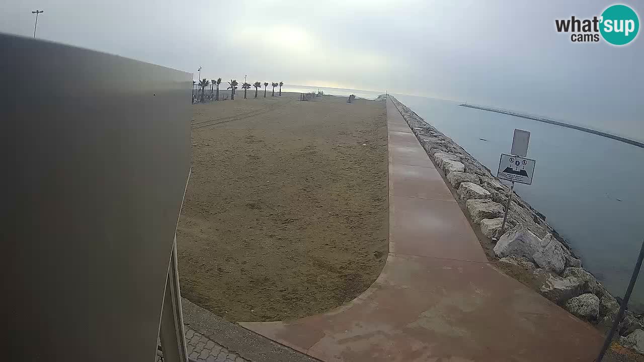 Caorle Pic Nic web cam – spiaggia Ponente – presso la foce del fiume Livenza