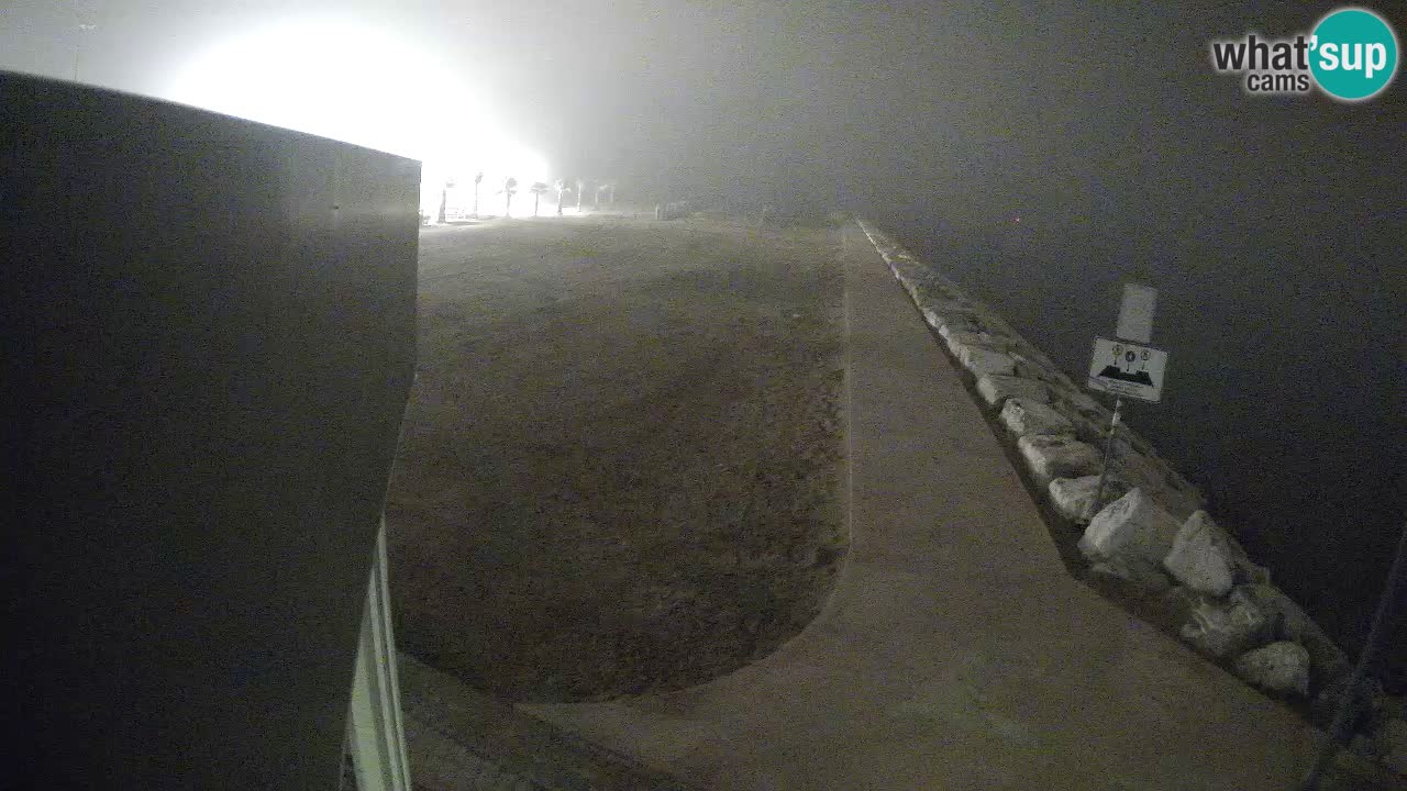 Caorle Pic Nic Ponente strand webcam – kanal Livenza