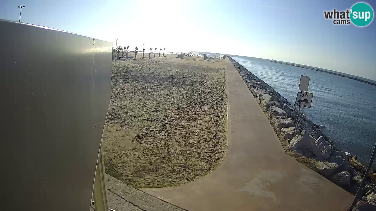 Pic Nic Caorle Web kamera – Plaža Ponente – ob kanalu Livenza