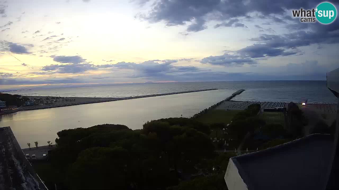 Caorle Pic Nic web cam – spiaggia Ponente – presso la foce del fiume Livenza