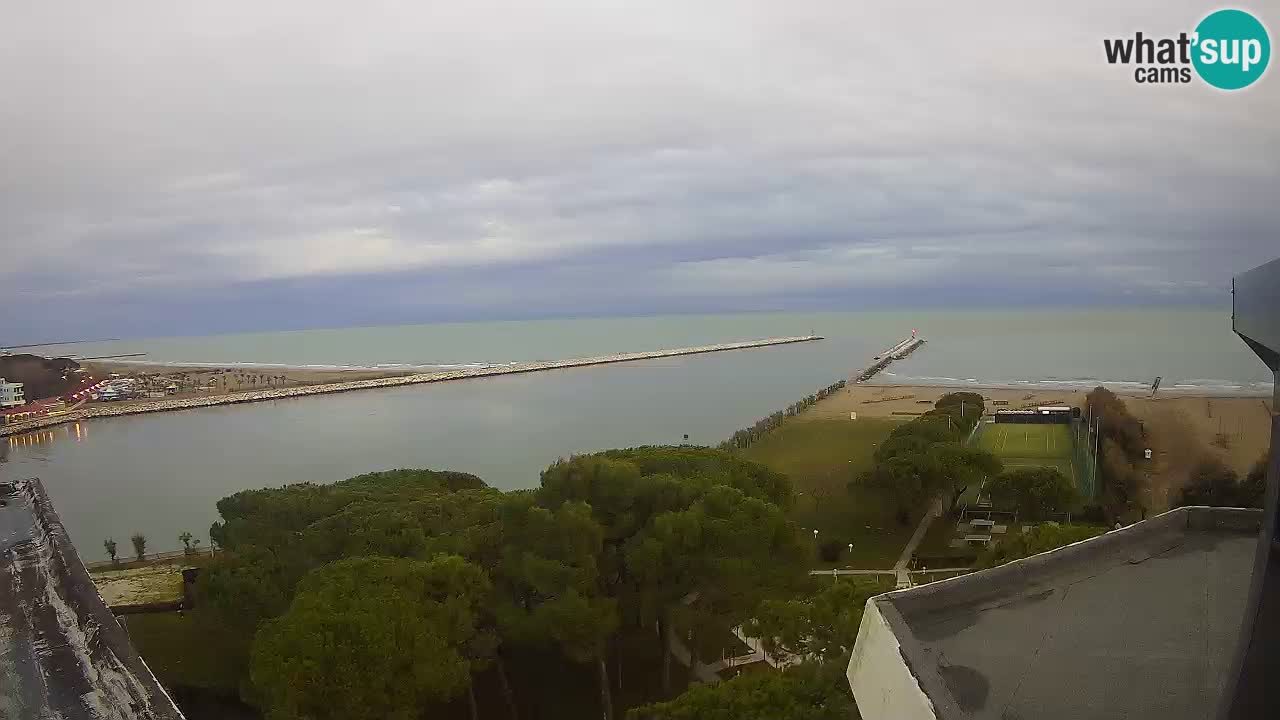 Caorle Pic Nic Ponente strand webcam – kanal Livenza