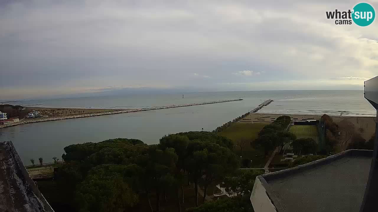 Caorle Pic Nic Ponente strand webcam – kanal Livenza