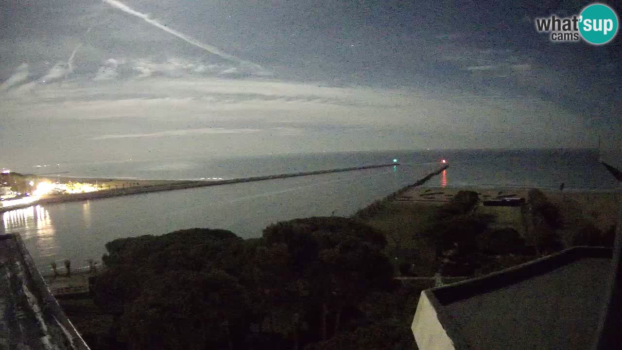 Caorle Pic Nic web cam – spiaggia Ponente – presso la foce del fiume Livenza