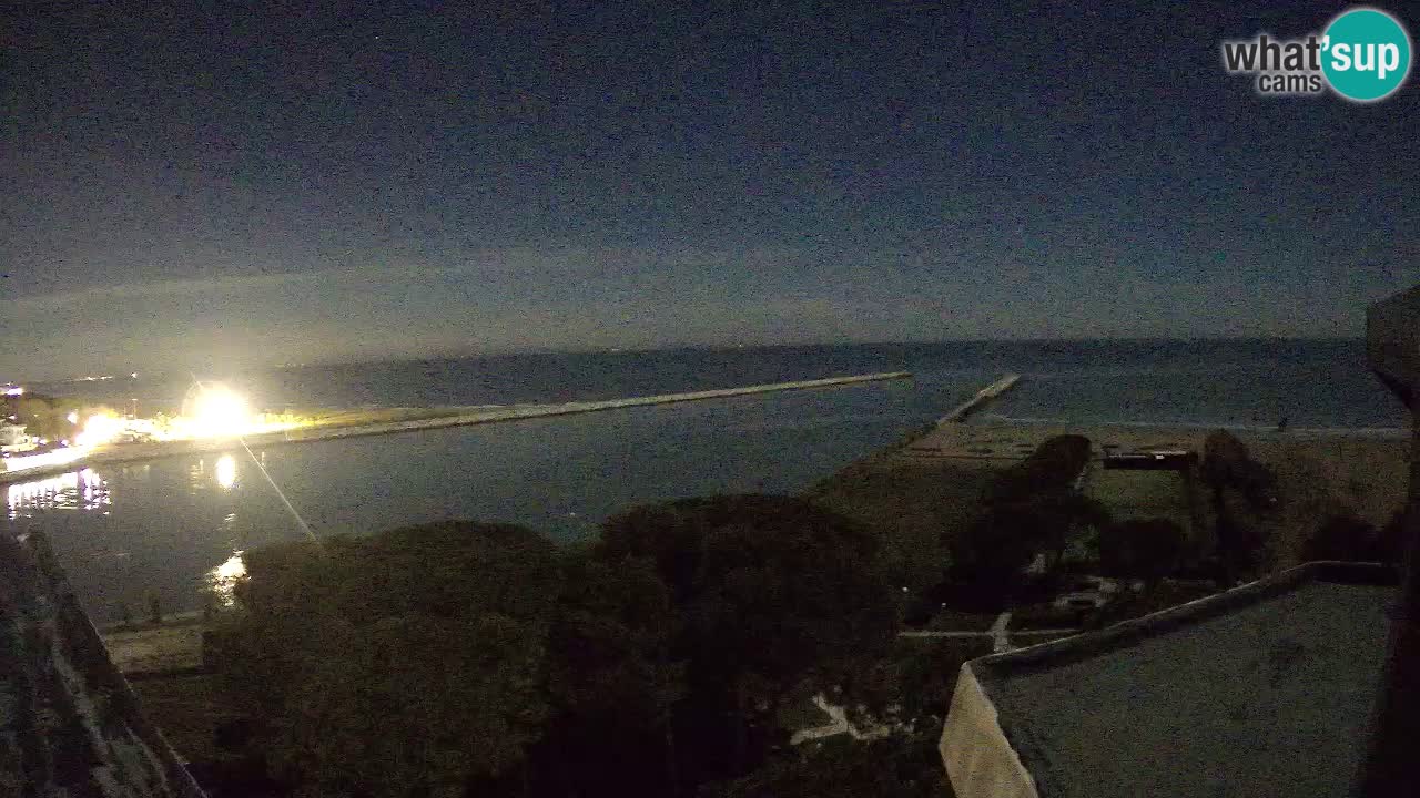 Caorle Pic Nic Ponente strand webcam – kanal Livenza