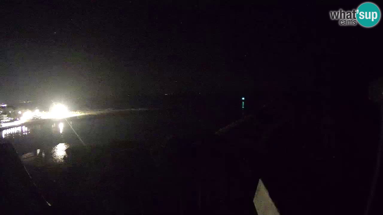 Caorle webcam Pic Nic – plage Ponente – rivière Livenza