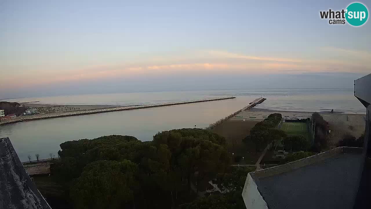 Caorle Pic Nic web cam – spiaggia Ponente – presso la foce del fiume Livenza