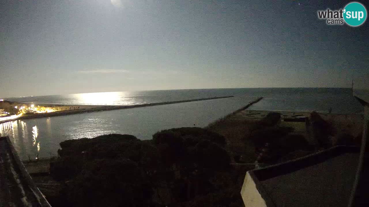 Pic Nic Caorle Web kamera – Plaža Ponente – ob kanalu Livenza