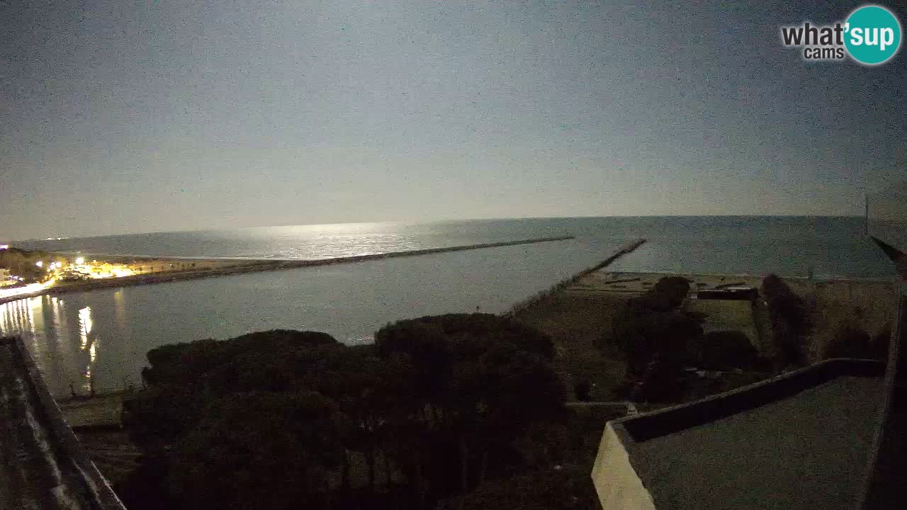 Caorle Pic Nic web cam – spiaggia Ponente – presso la foce del fiume Livenza