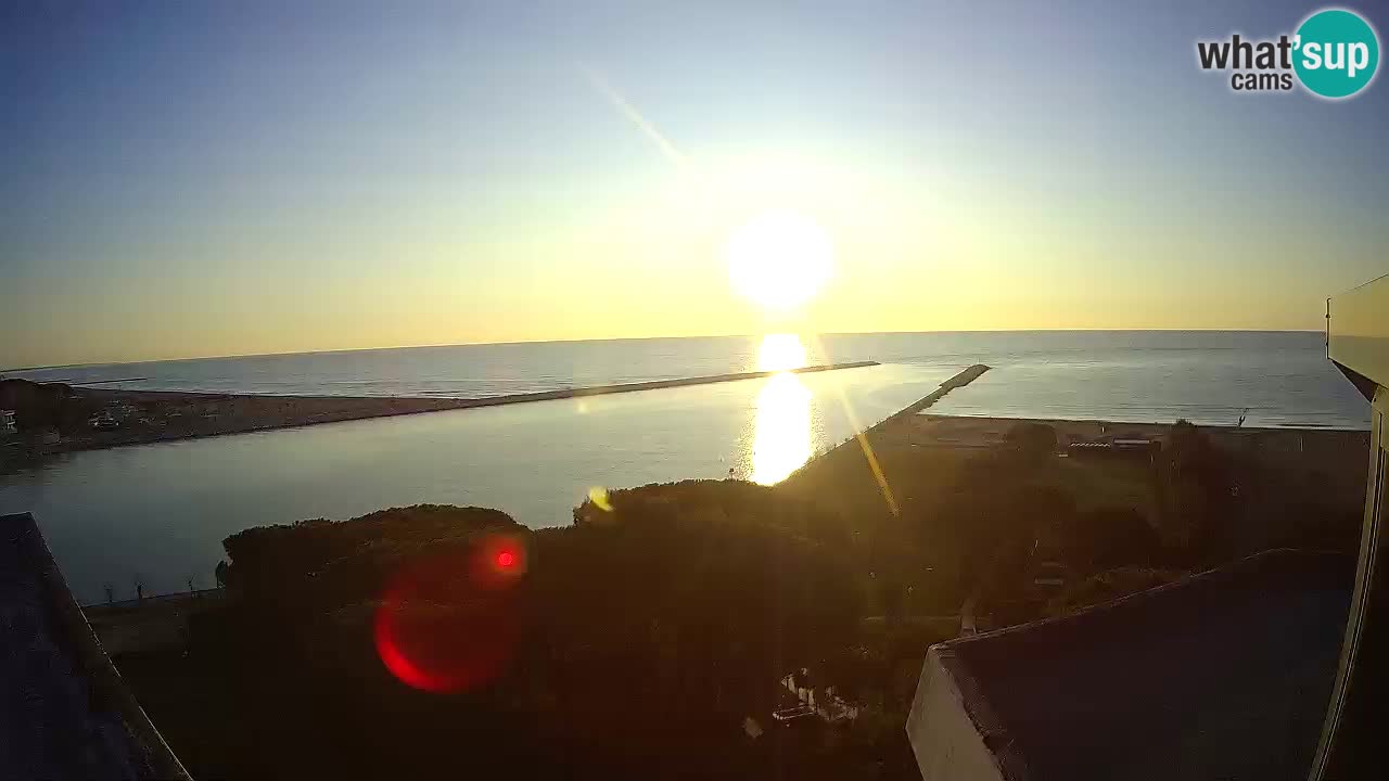 Pic Nic Caorle Web kamera – Plaža Ponente – ob kanalu Livenza