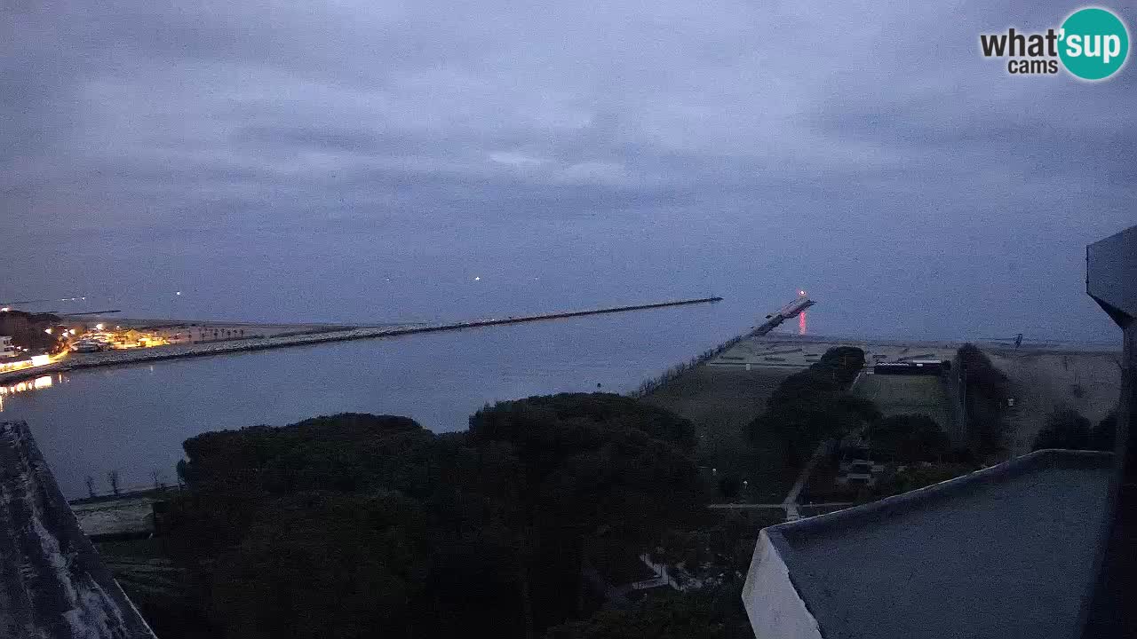 Caorle Pic Nic web cam – spiaggia Ponente – presso la foce del fiume Livenza