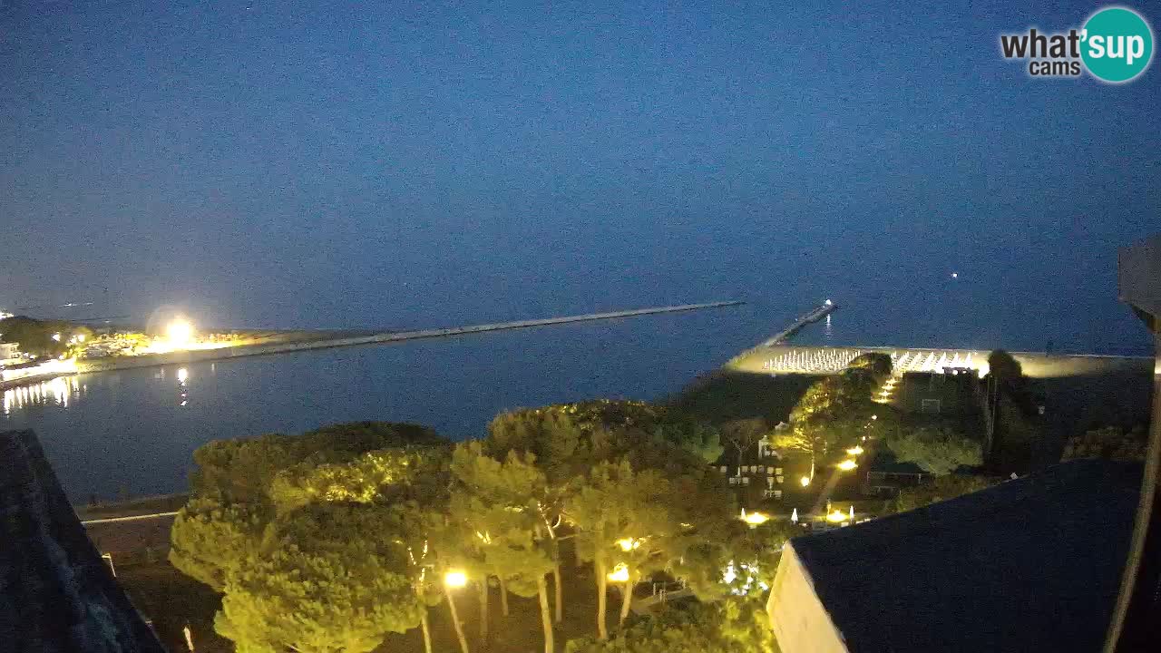 Caorle Pic Nic web cam – spiaggia Ponente – presso la foce del fiume Livenza