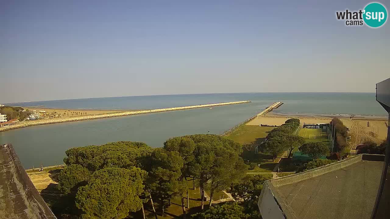 Caorle Pic Nic web cam – spiaggia Ponente – presso la foce del fiume Livenza