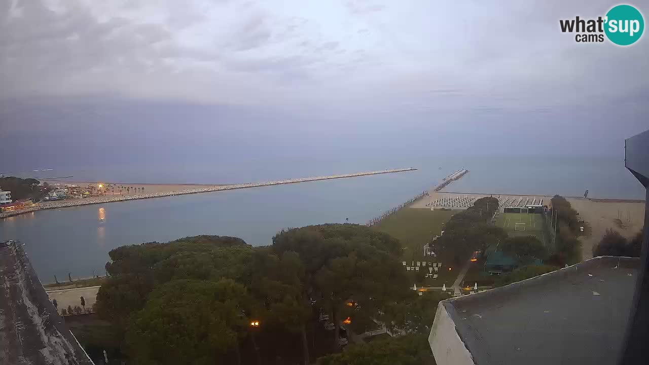 Caorle Pic Nic Ponente strand webcam – kanal Livenza