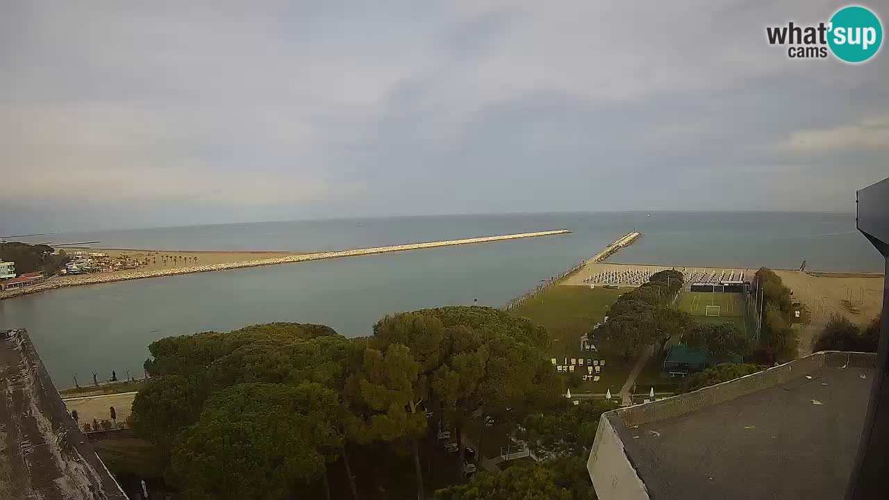 Caorle Pic Nic web cam – spiaggia Ponente – presso la foce del fiume Livenza