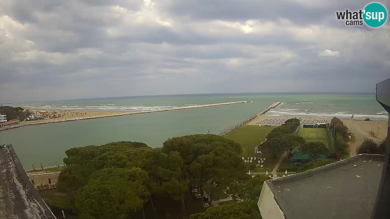 Caorle Pic Nic Ponente strand webcam – kanal Livenza