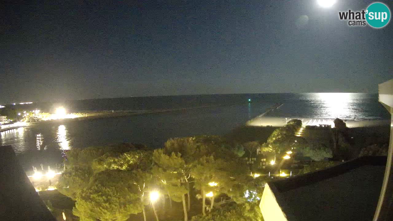 Caorle Pic Nic Ponente strand webcam – kanal Livenza