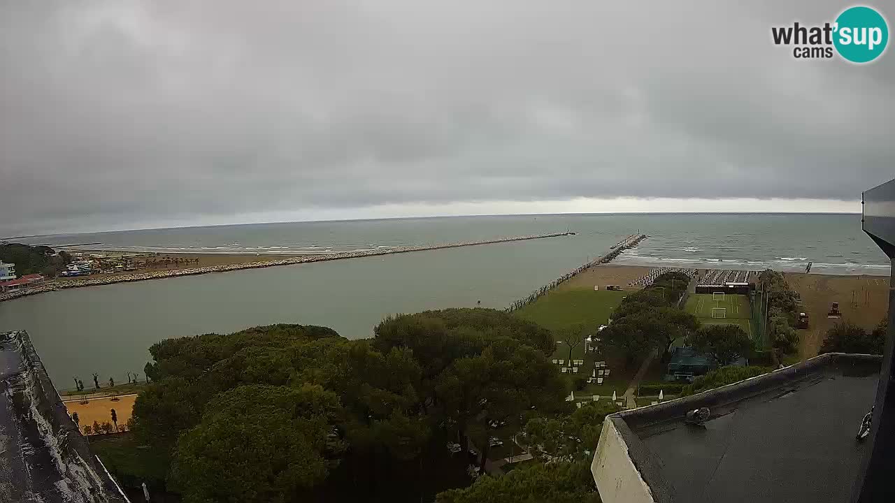 Spletna kamera Pic Nic Caorle – ob kanalu Livenza – Plaza Ponente
