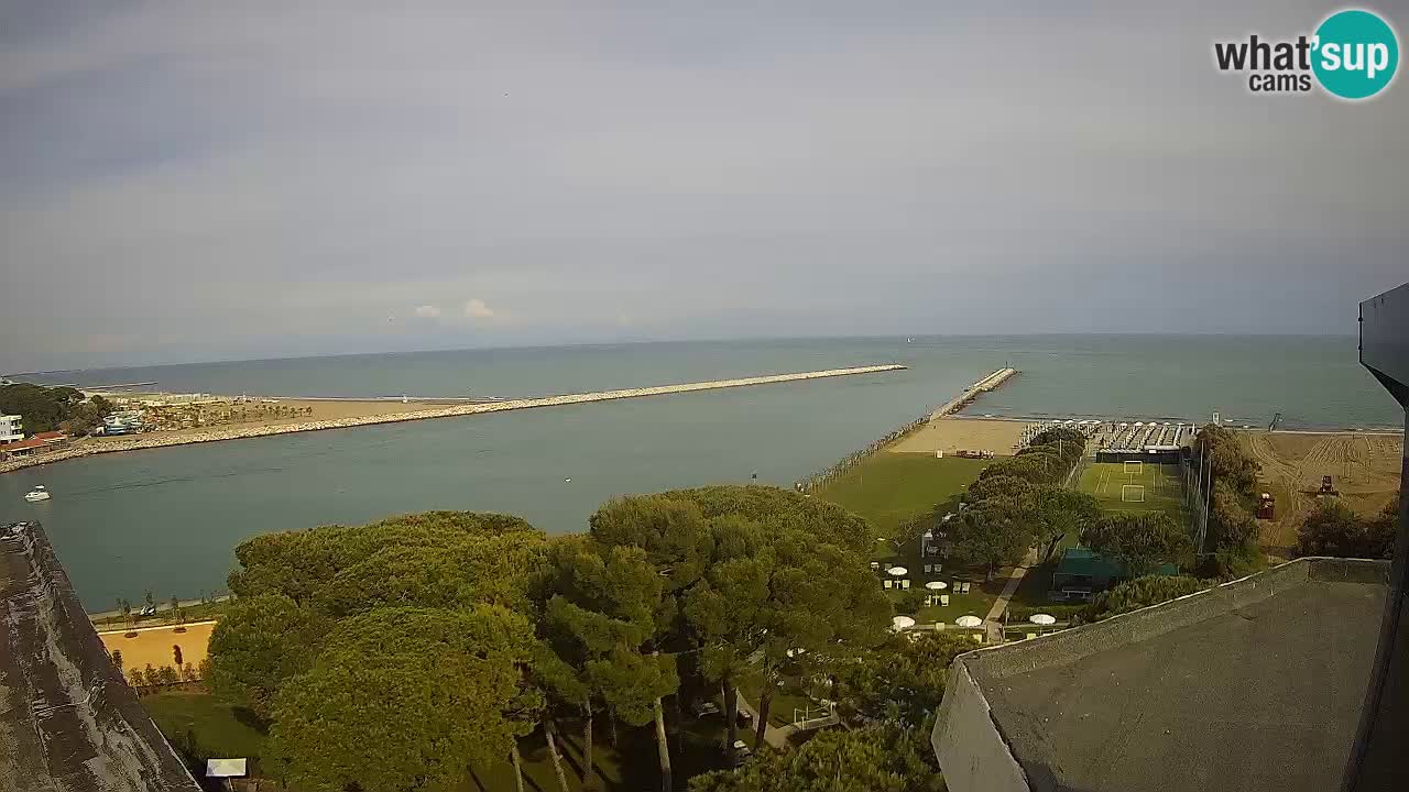 Caorle Pic Nic web cam – spiaggia Ponente – presso la foce del fiume Livenza