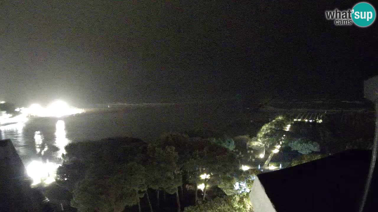 Caorle webcam Pic Nic – plage Ponente – rivière Livenza
