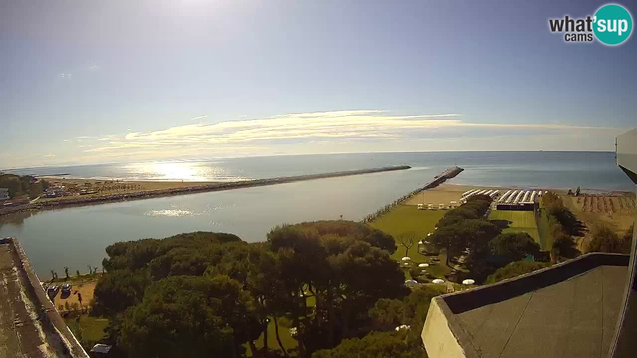 Pic Nic Caorle Web kamera – Plaža Ponente – ob kanalu Livenza