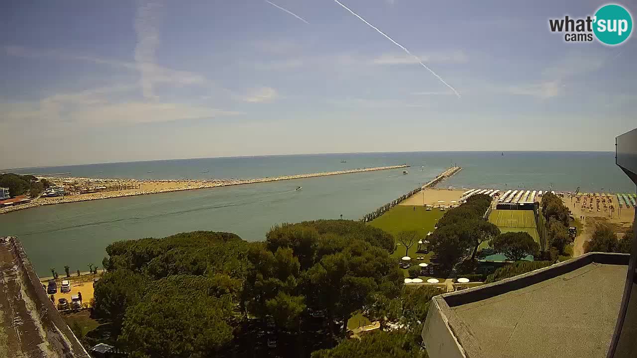 Caorle Pic Nic Ponente strand webcam – kanal Livenza