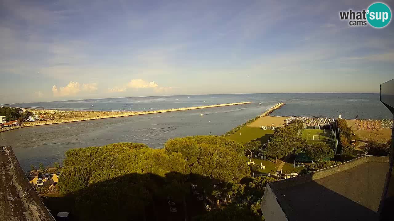 Pic Nic Caorle Web kamera – Plaža Ponente – ob kanalu Livenza