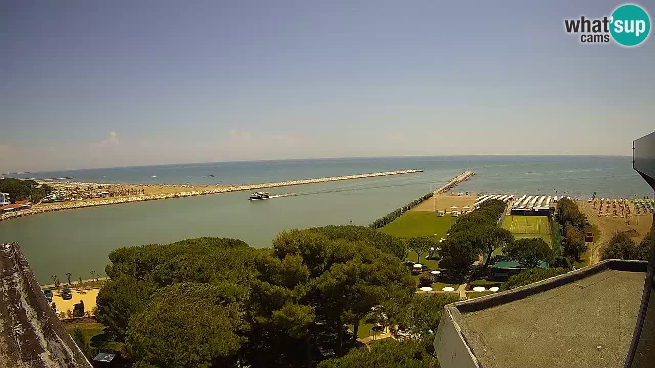 Caorle Pic Nic web cam – spiaggia Ponente – presso la foce del fiume Livenza