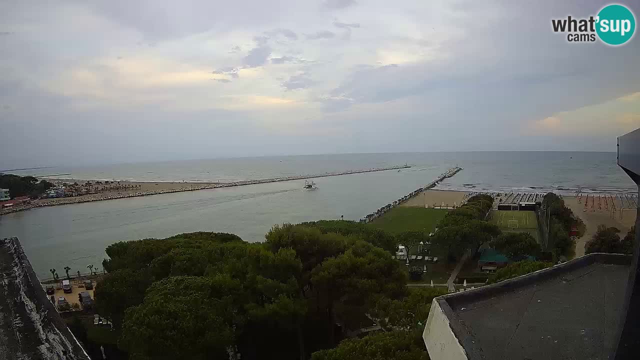 Caorle Pic Nic Ponente strand webcam – kanal Livenza