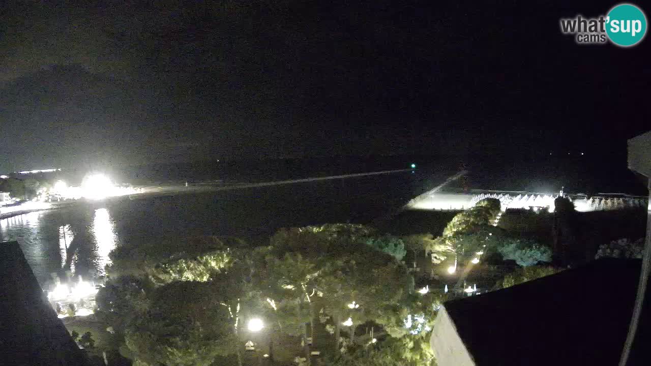 Caorle Pic Nic Ponente strand webcam – kanal Livenza