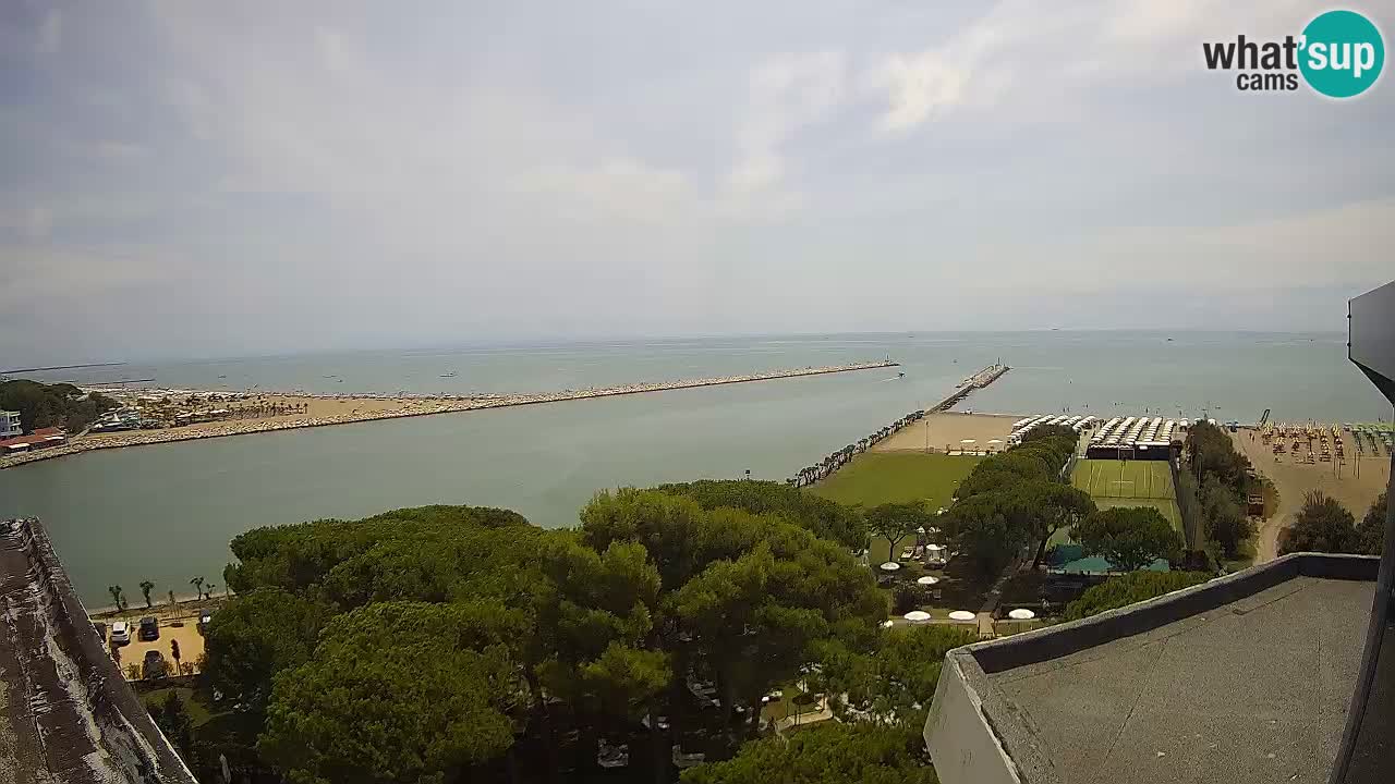 Caorle Pic Nic web cam – spiaggia Ponente – presso la foce del fiume Livenza