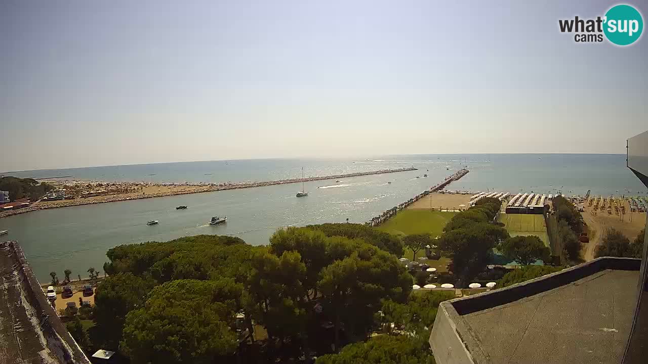 Caorle Pic Nic web cam – spiaggia Ponente – presso la foce del fiume Livenza