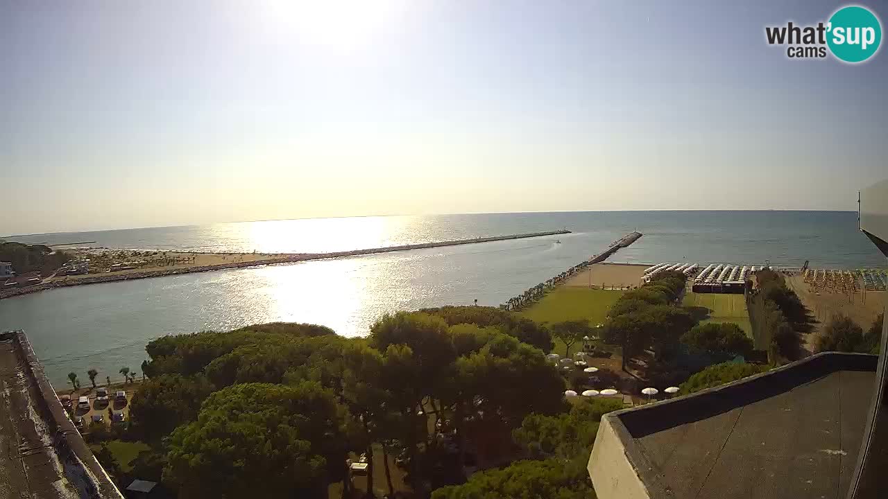 Caorle Pic Nic Ponente strand webcam – kanal Livenza