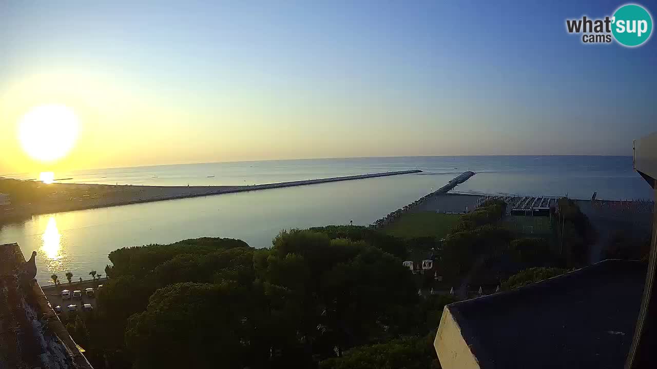 Caorle Pic Nic web cam – spiaggia Ponente – presso la foce del fiume Livenza