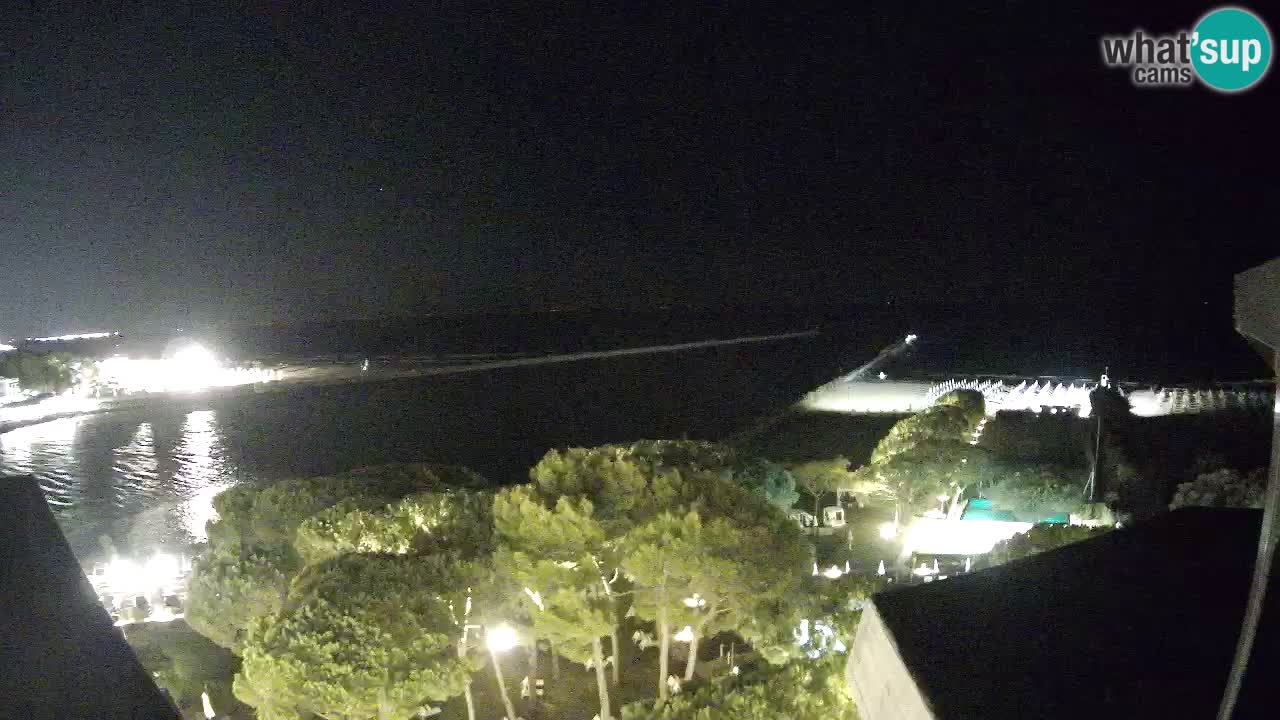 Caorle Pic Nic webcam- Ponente beach near Livenza channel