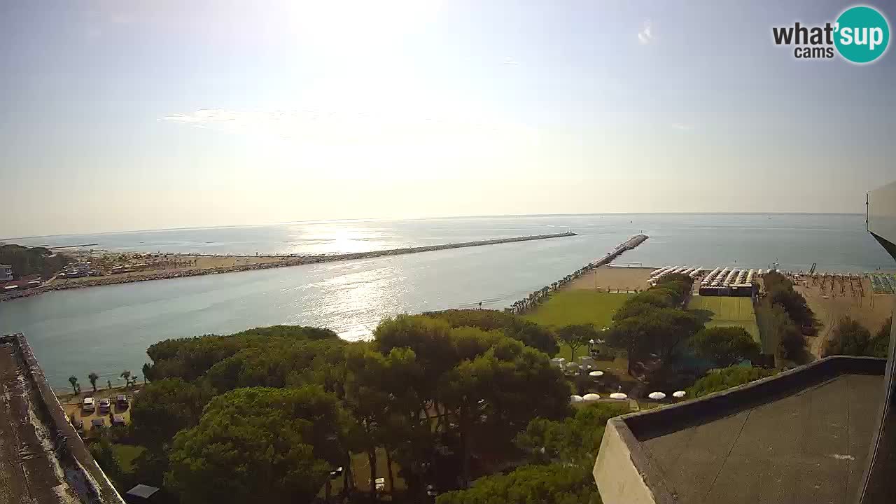 Caorle Pic Nic Ponente strand webcam – kanal Livenza