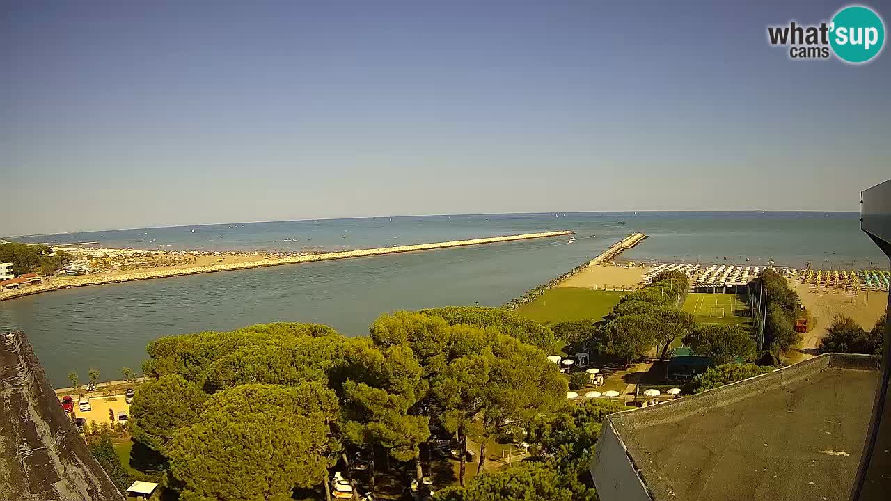 Caorle Pic Nic web cam – spiaggia Ponente – presso la foce del fiume Livenza