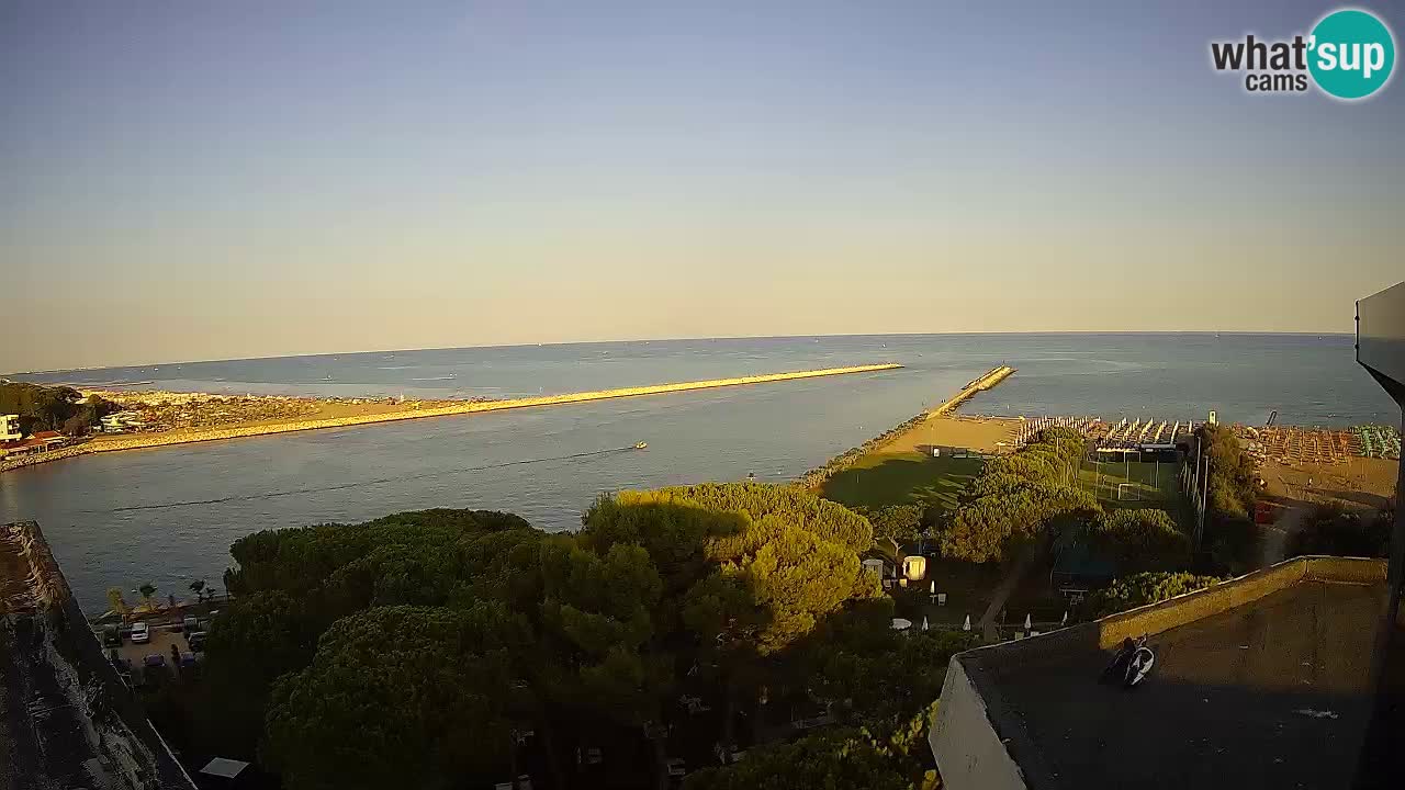 Caorle Pic Nic web cam – spiaggia Ponente – presso la foce del fiume Livenza