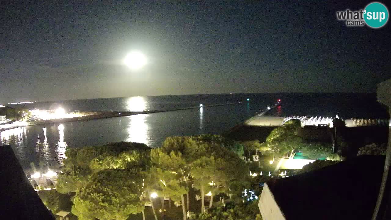 Caorle Pic Nic web cam – spiaggia Ponente – presso la foce del fiume Livenza