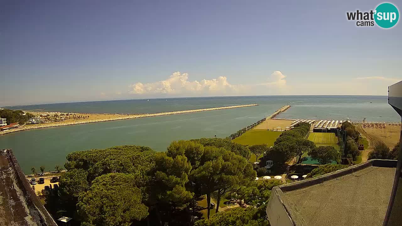 Caorle Pic Nic web cam – spiaggia Ponente – presso la foce del fiume Livenza