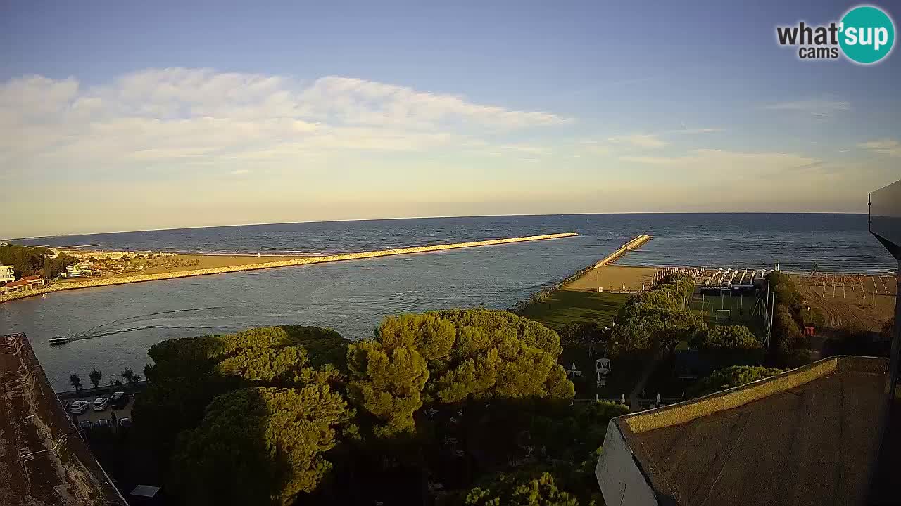 Caorle Pic Nic web cam – spiaggia Ponente – presso la foce del fiume Livenza