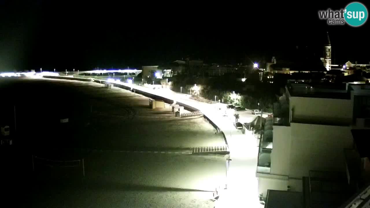Spletna kamera Caorle plaža Levante – Hotel Stellamare